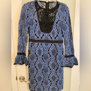 Nanette Lepore Crochet Dress Size 10
